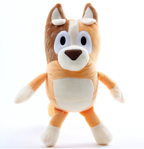 Doudou doux BFDI - 28 cm (11 pouces) Leafy, Firey et Coiny - Animal en peluche pour enfants - Cadeau en peluche câlin