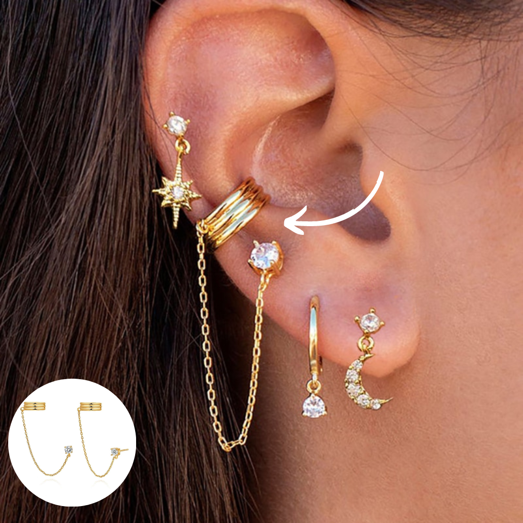 Amira Boho Boucles d'oreilles Set - Bijoux Uniques