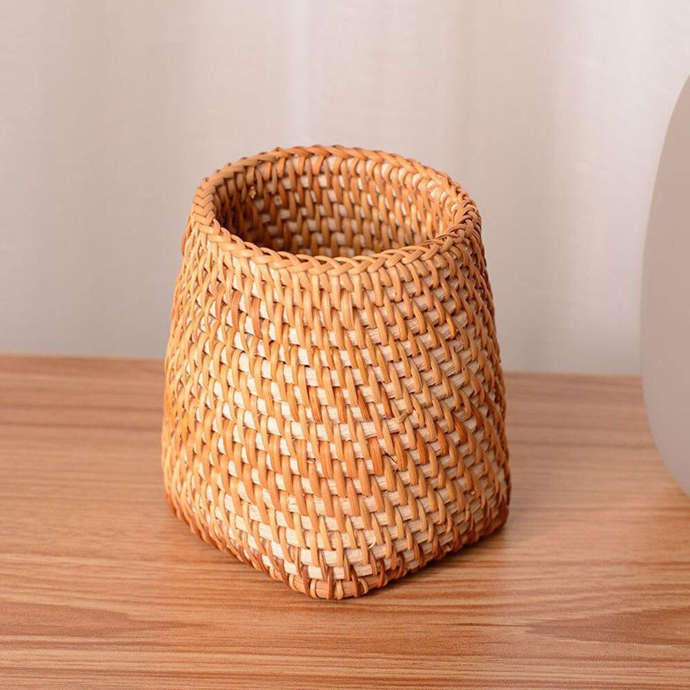 Handwoven storage basket Floroux | Rattan basket for the home | Decorative and functional storage
