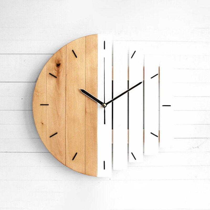 Floroux Holzdesign Horloge murale