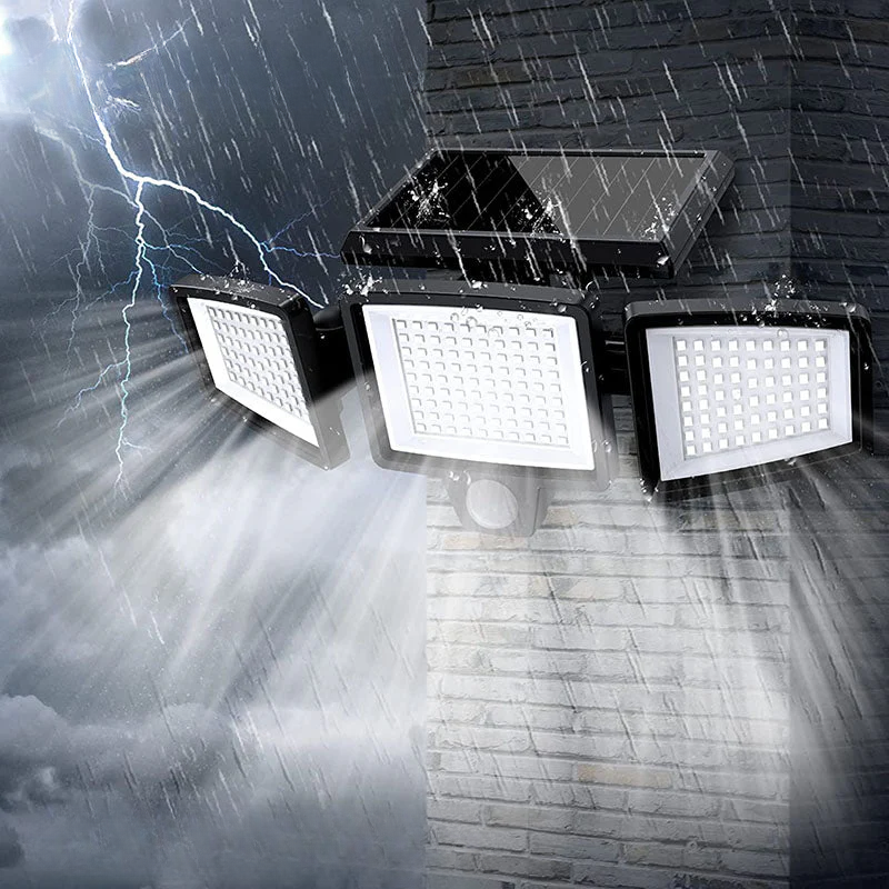Secureshine Lampe extérieure - Lampe de sécurité solaire à LED intelligente avec capteur
