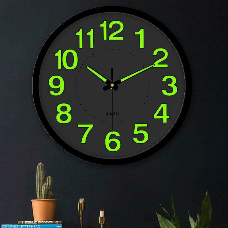 Floroux | Horloge murale lumineuse