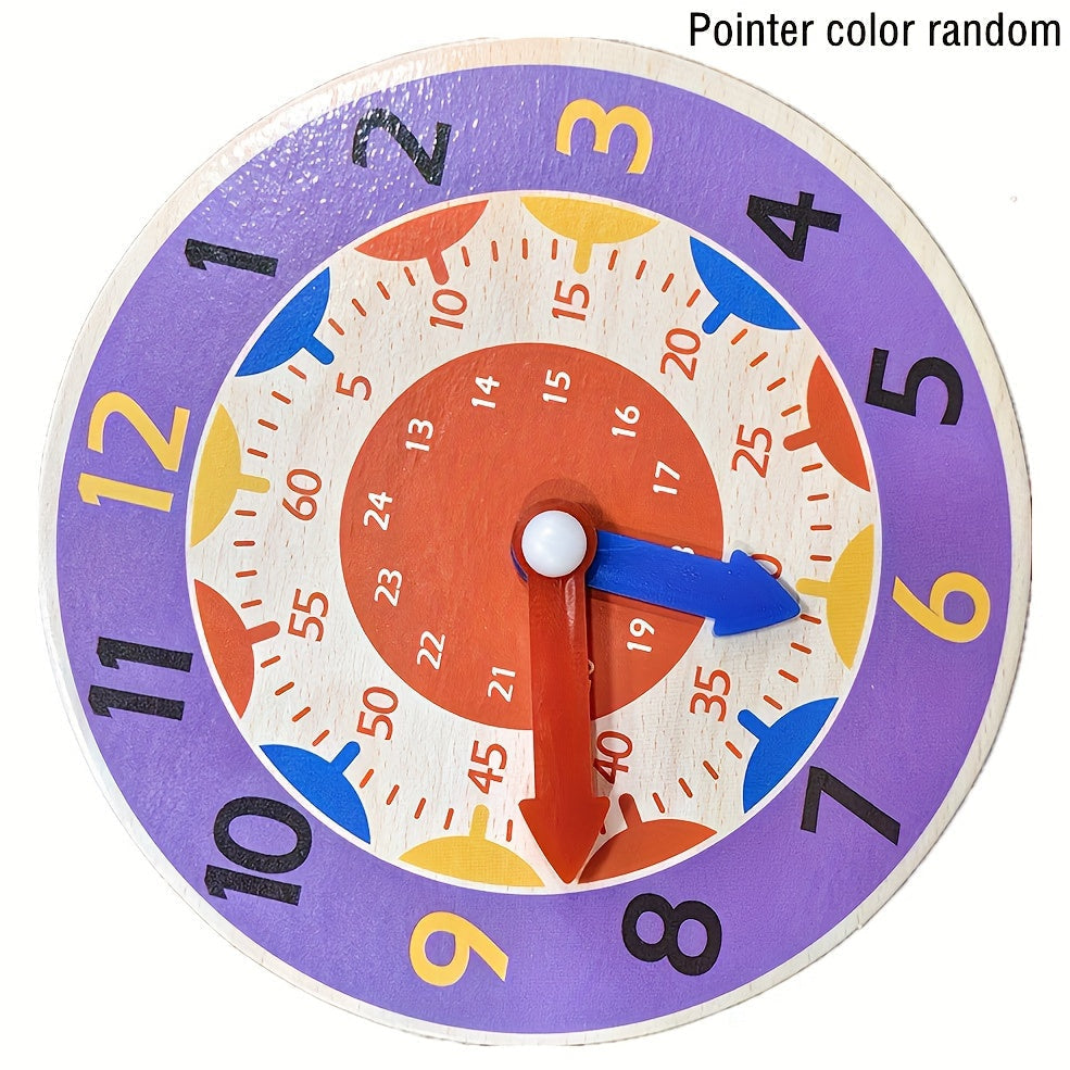 Floroux pour enfants - horloge d'apprentissage pour apprendre l'heure, parfaite en tant que cadeau de Noël et d'Halloween