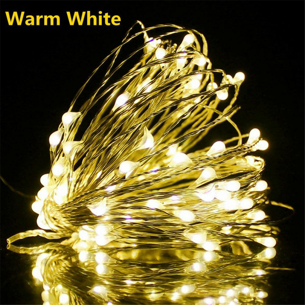 TwinkleWire - Guirlande lumineuse LED USB en fil de cuivre
