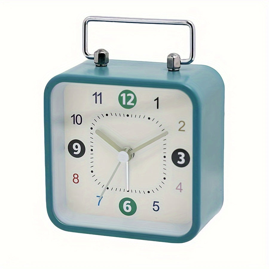 TimeCube Horloge - Horloge Carré Élégant avec Lumière de Nuit