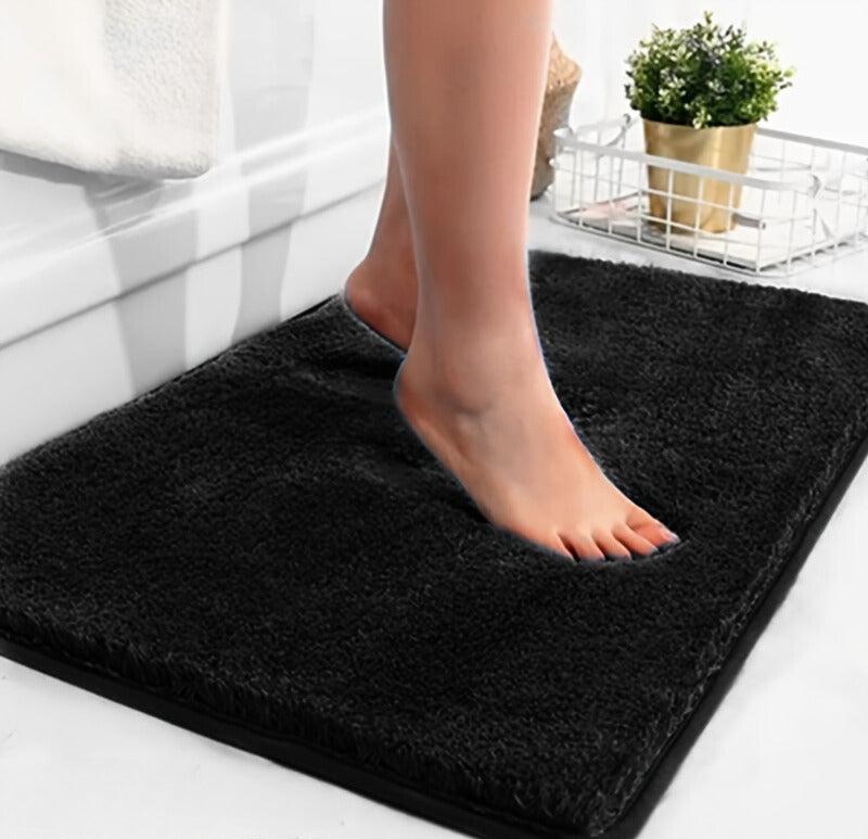 Floroux - Tapis de bain doux, épais et très absorbant