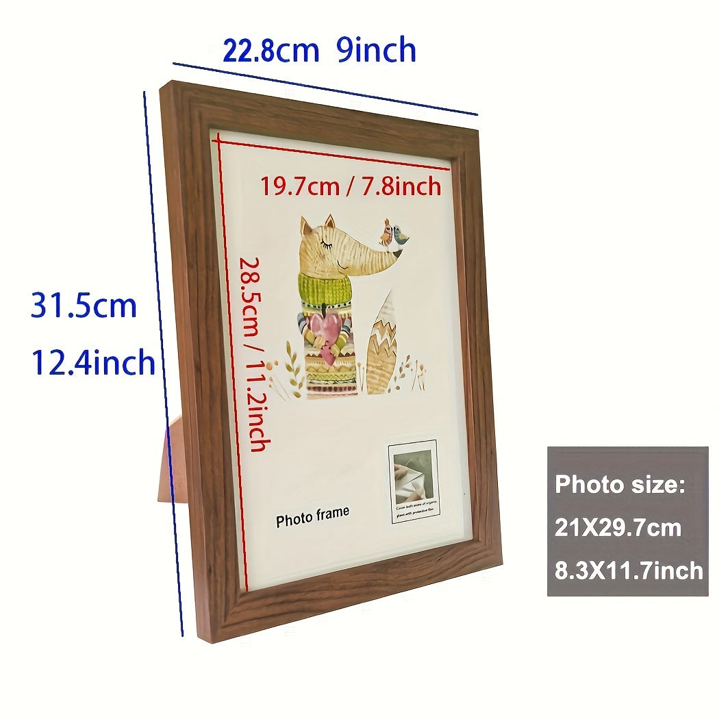 TimelessWood – Cadre Photo en Bois Classique pour Souvenirs