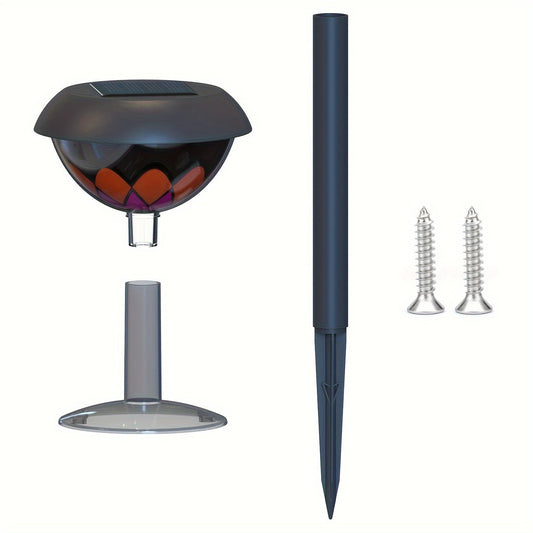 SolarBloom Light – Lampe de table à énergie solaire avec éclairage floral