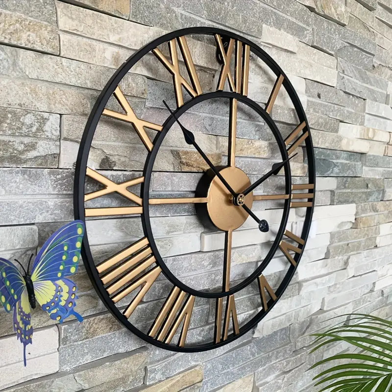 Floroux | Horloge murale vintage et élégante