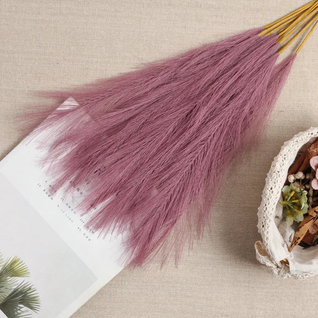 Floroux - fleurs d'herbe de la pampa artificielles