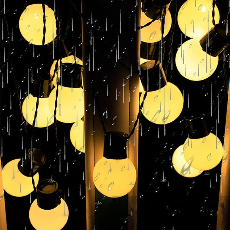SOLARGARDEN – Guirlande lumineuse LED solaire pour l'extérieur