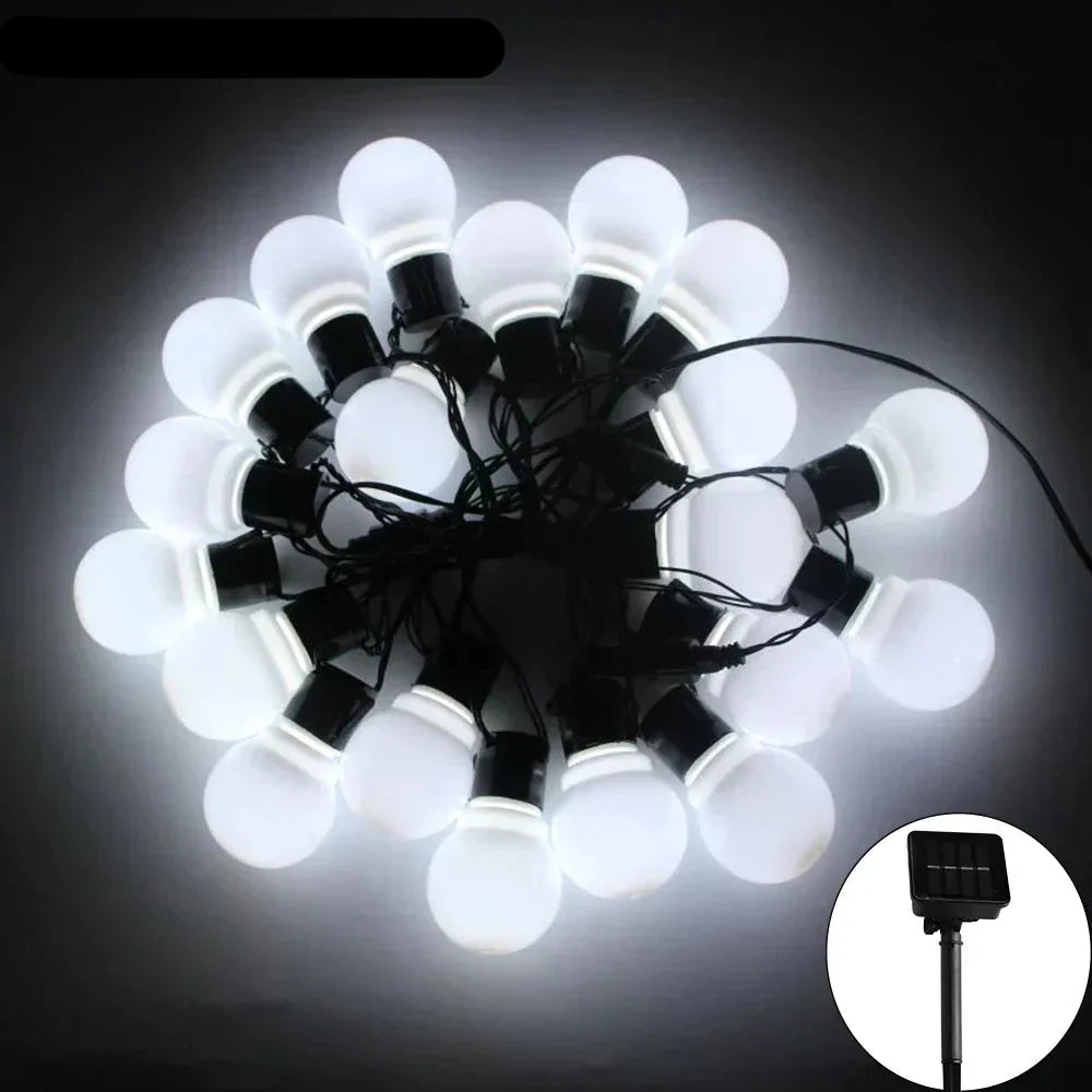 SOLARGARDEN – Guirlande lumineuse LED solaire pour l'extérieur