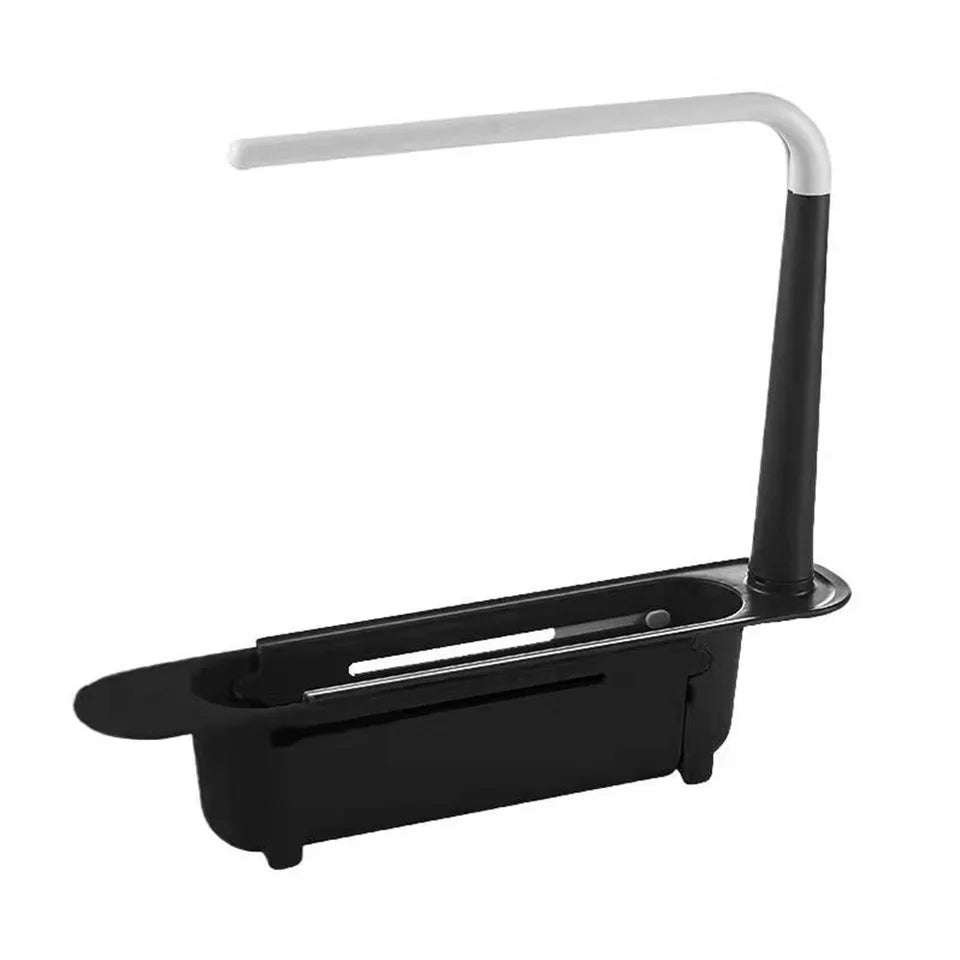 Organisateur d'évier extensible télescopique