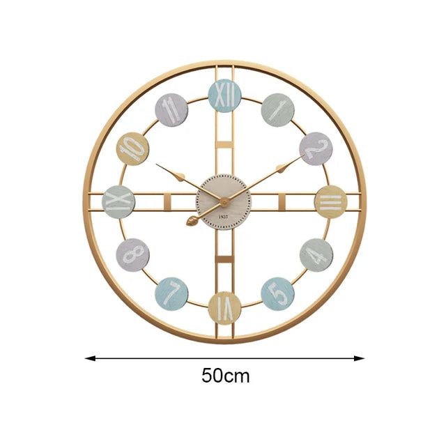 Floroux - Horloge suspendue 3D