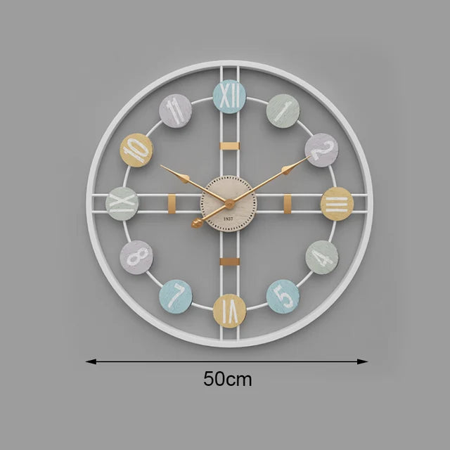 Floroux - Horloge suspendue 3D