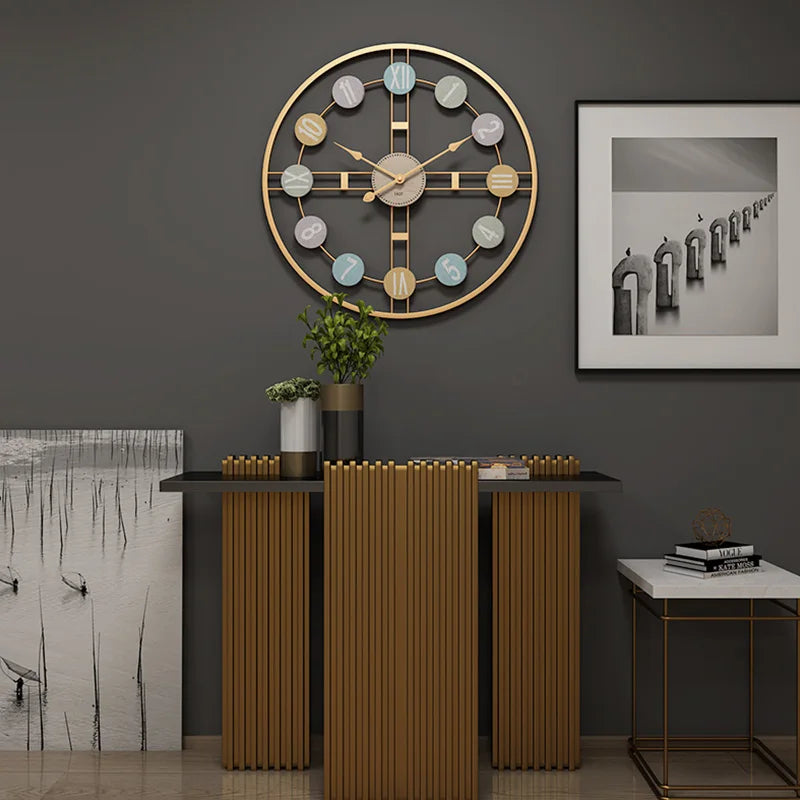 Floroux - Horloge suspendue 3D