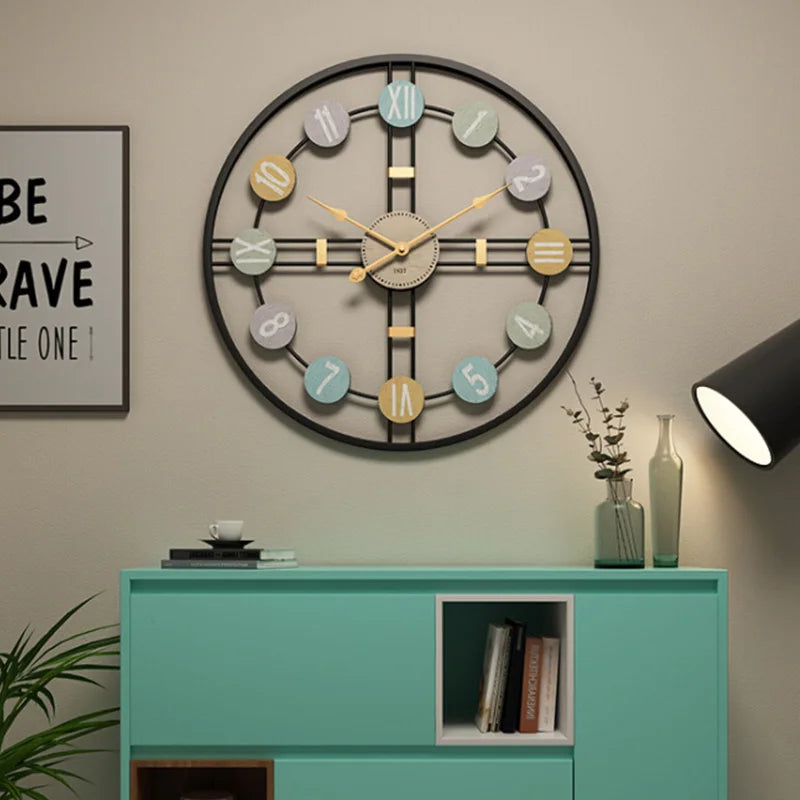 Floroux - Horloge suspendue 3D