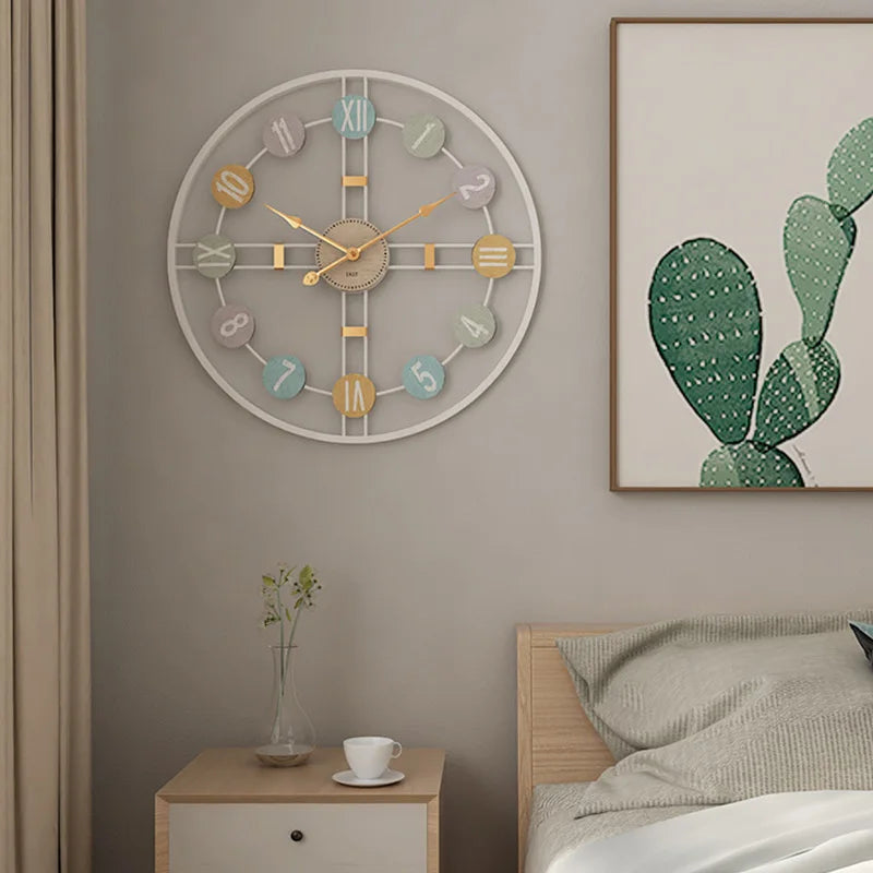 Floroux - Horloge suspendue 3D