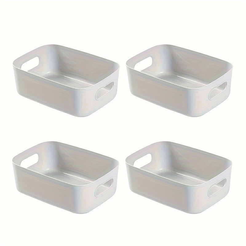 ChicOrganizer - Set de 4 Boîtes de Rangement Élégantes pour la Maison