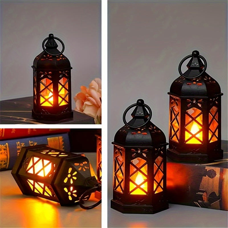 LuxeGlow Lanternes – Ensemble LED Rustique pour Éclairage de Fête