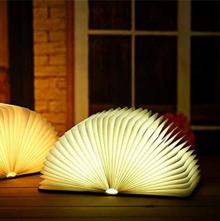 Floroux lampe livre LED | Pliable | Lumière d'ambiance | Éclairage sans fil | Décor pour la maison