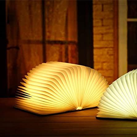 Floroux lampe livre LED | Pliable | Lumière d'ambiance | Éclairage sans fil | Décor pour la maison