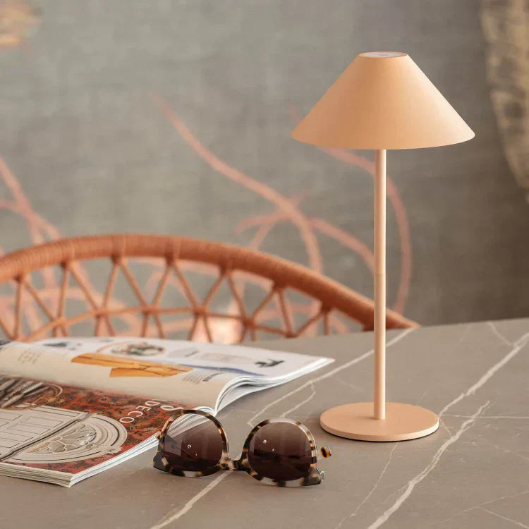 Lampe de table sans fil étanche – Éclairage d'extérieur élégant