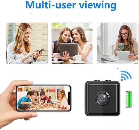 Caméra de sécurité WiFi 1080P sans fil - Protégez votre maison