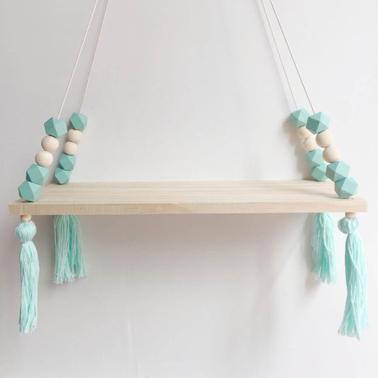 Étagère murale pour chambre d'enfants Floroux Beads Frange