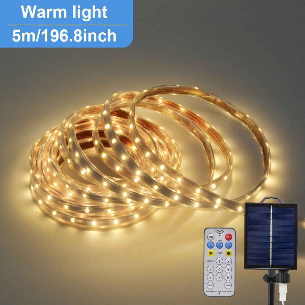 SolarFlex Light – Bande LED flexible à énergie solaire