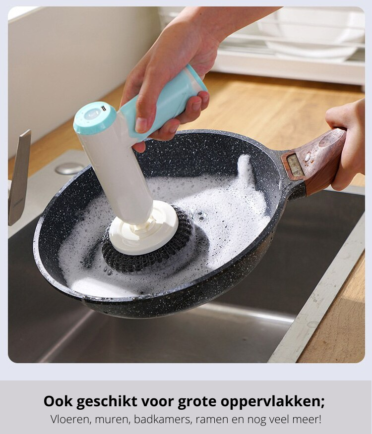 CleanMaster Set de brosses - Tout-en-un Brosse multifonctionnelle