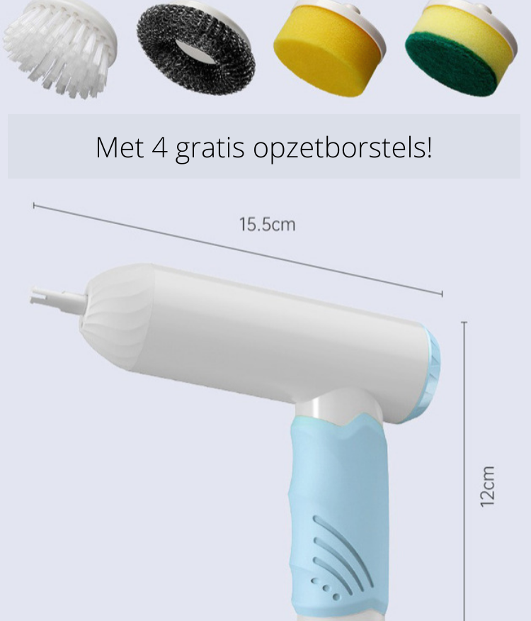 CleanMaster Set de brosses - Tout-en-un Brosse multifonctionnelle