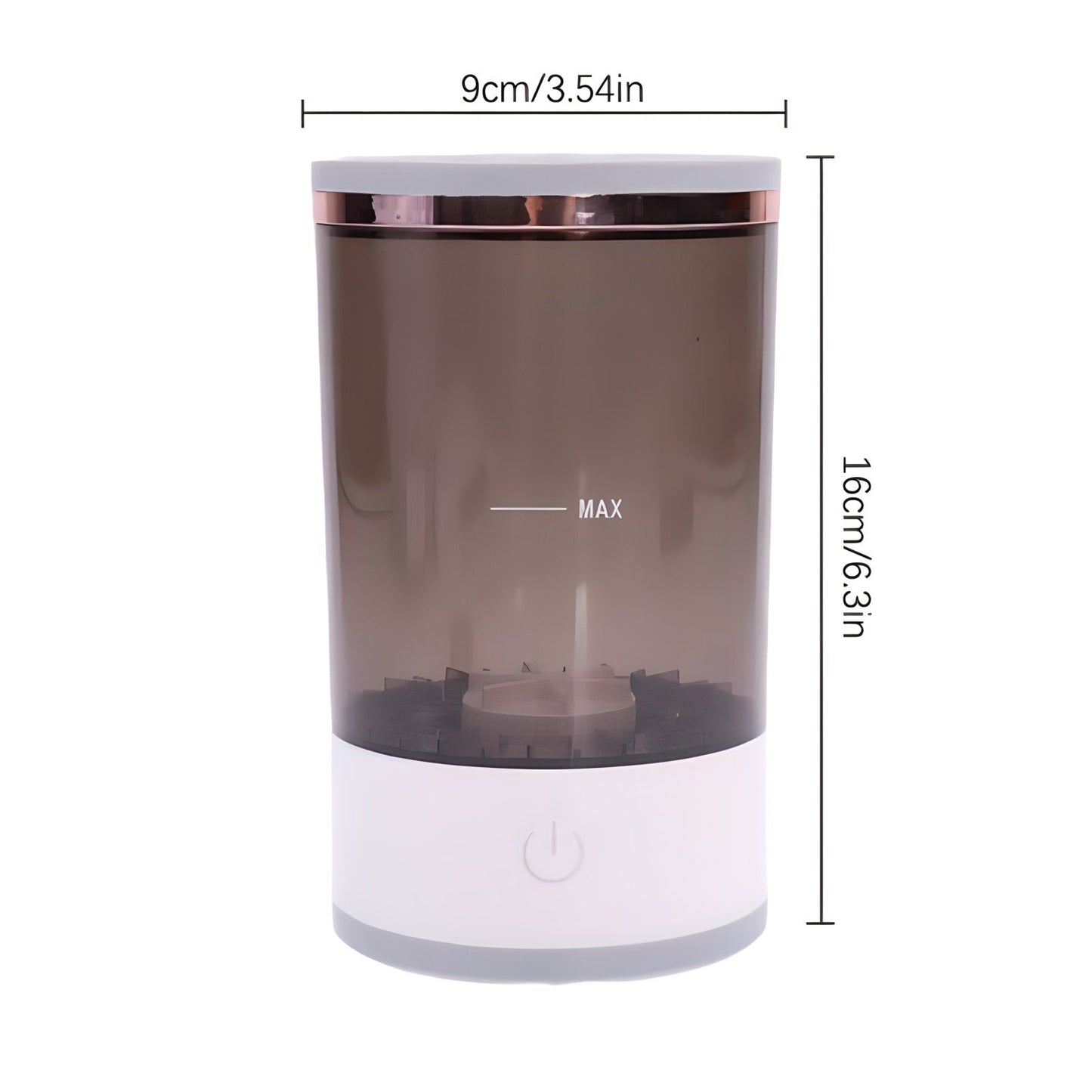 Floroux Makeup Brush Cleaner | Electric Cleaning Station | Quick & Effective | Perfect for Clean Brushes