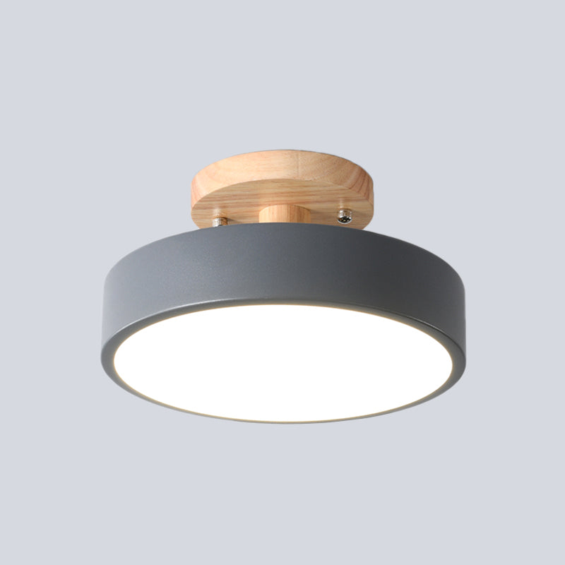 LumiBois – Plafonnier LED Scandinave Élégant