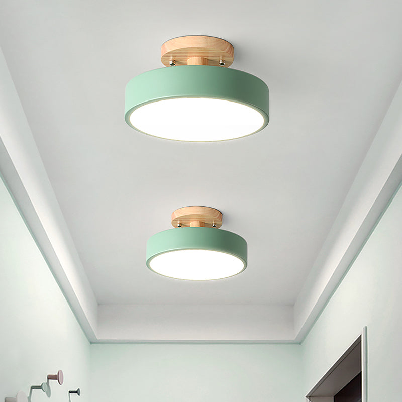 LumiBois – Plafonnier LED Scandinave Élégant
