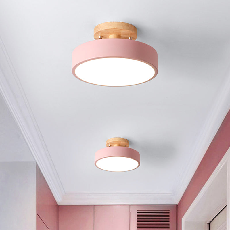 LumiBois – Plafonnier LED Scandinave Élégant