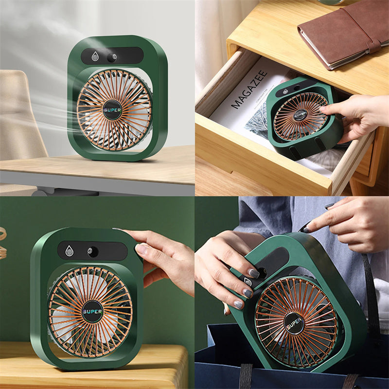 AquaFlow™ - un ventilateur de climatiseur portable à brume