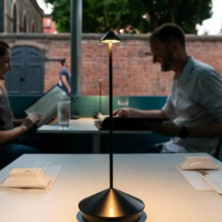 Floroux - Élégante et Portable Lampe de Table Sans Fil avec Luminosité Réglable