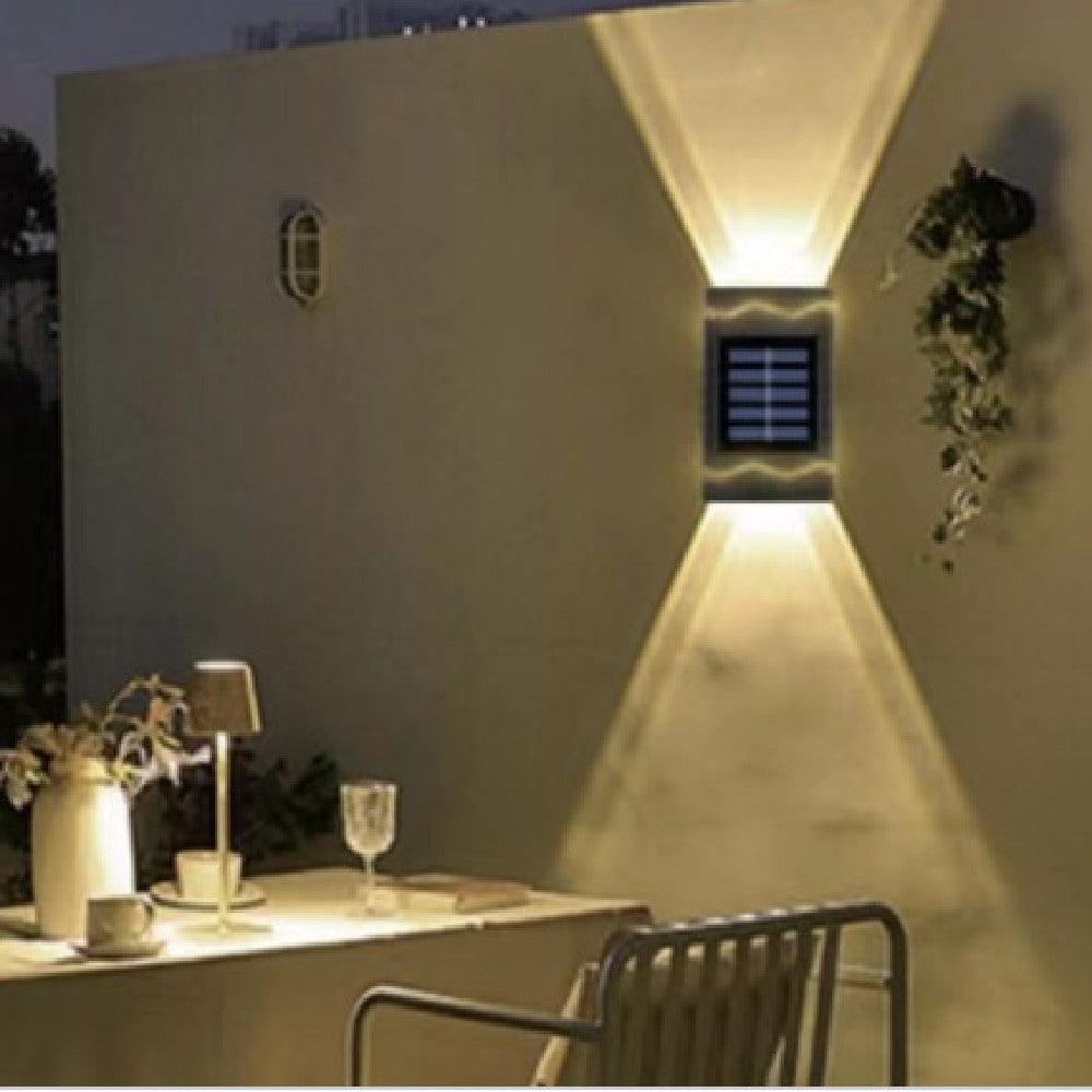 Floroux - Appliques murales solaires LED sans fil innovantes