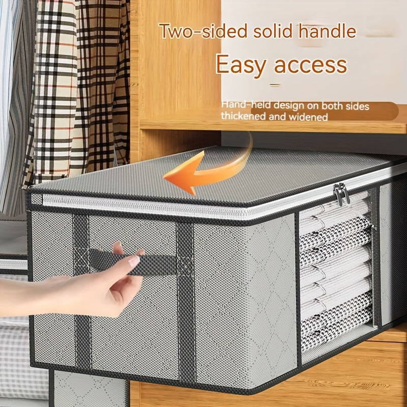 SmartStore - Ensemble de 4 sacs de rangement pliables pour vêtements et linge de lit