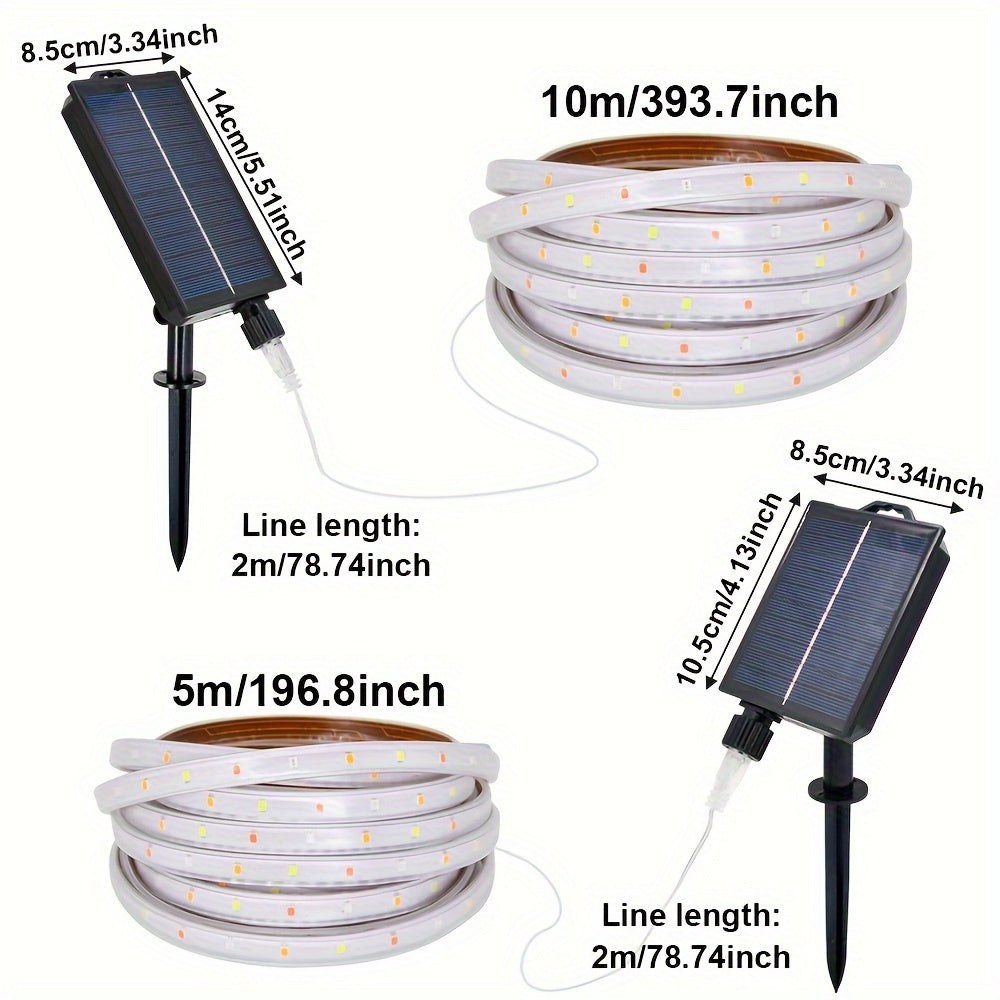 SolarFlex Light – Bande LED flexible à énergie solaire