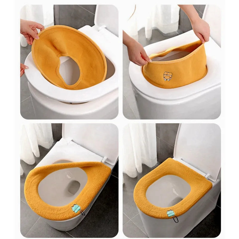 Couvre-siège de toilette de salle de bain