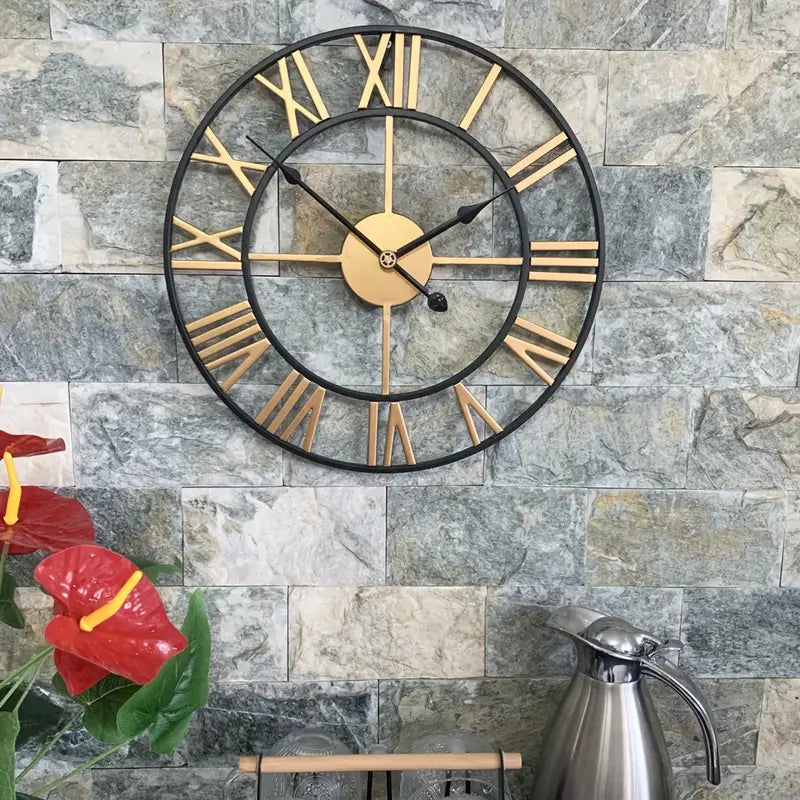 Floroux | Horloge murale vintage et élégante