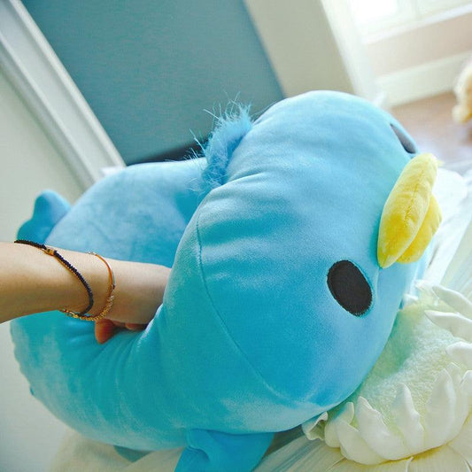 Floroux - Élément en peluche doux pour câliner les enfants et les adultes
