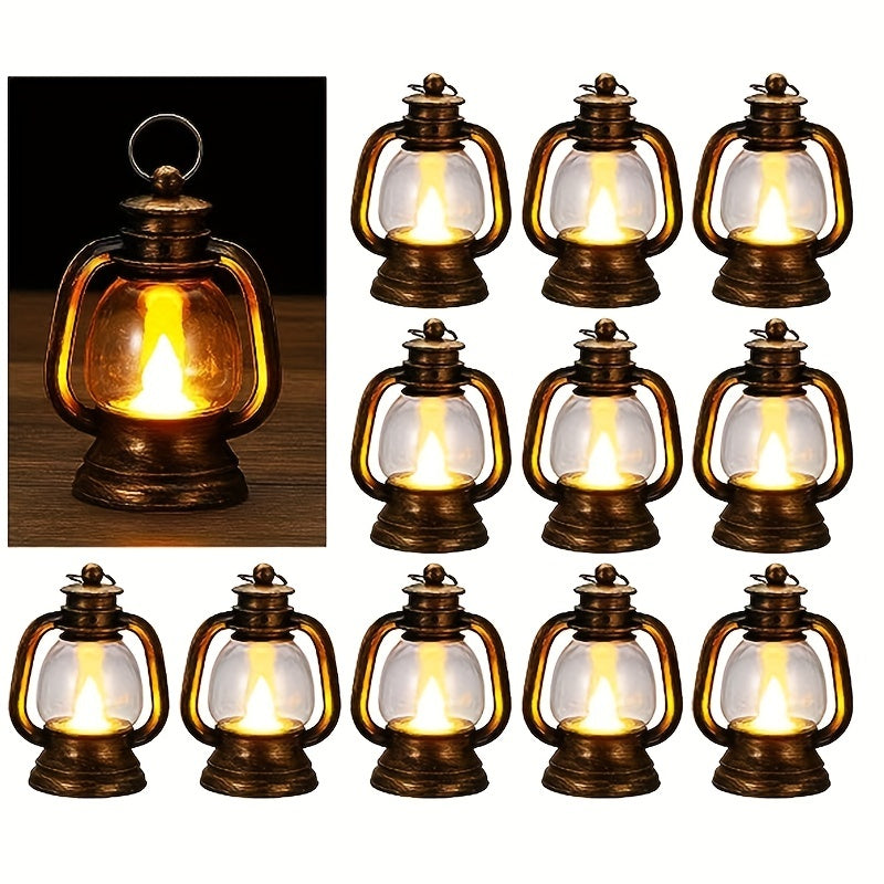 Mini lanternes LED rétro – Éclairage d'ambiance pour les fêtes