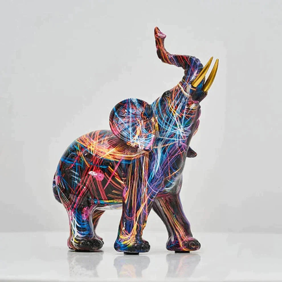 ColorElephant - Graffiti artistique pour intérieur