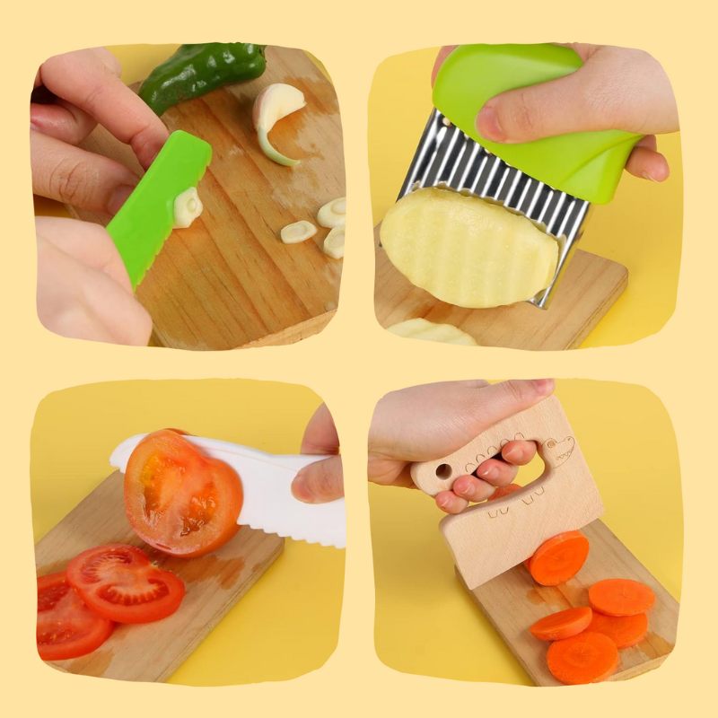 Montessori | 13 en 1 ensemble de cuisine pour enfants