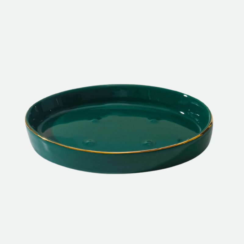 Savonnière "Julia" en céramique et porcelaine