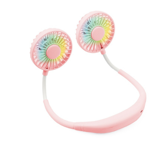 FlexiGlow - Ventilateur Portable, Flexible et Rechargeable