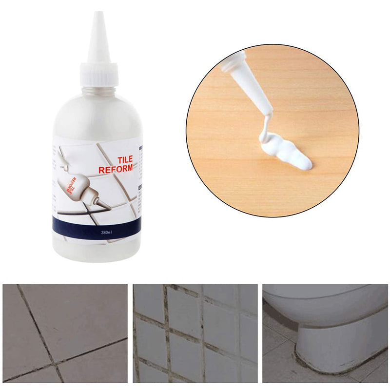 Floroux Filler de joint pour carrelage | Réparation de joints parfaite | Réforme de carrelage pour la maison